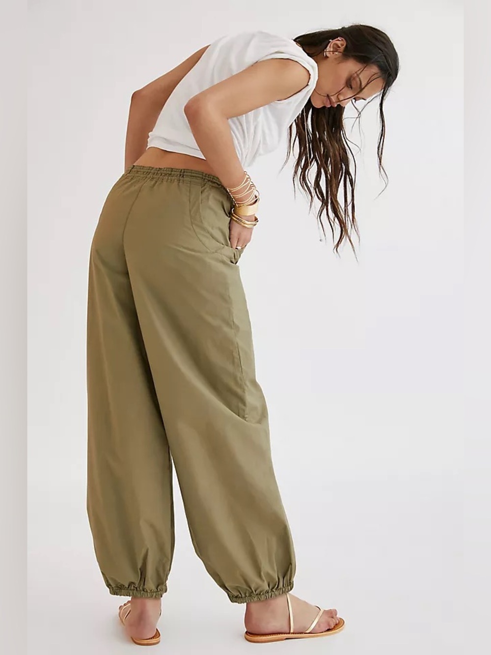 Anthropologie Parachute Pants - Picture 5 of 8